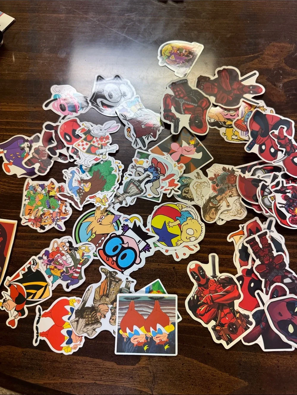 Assorted Cartoon Character Sticker Pack - Multi-Color - Picture 1 of 5